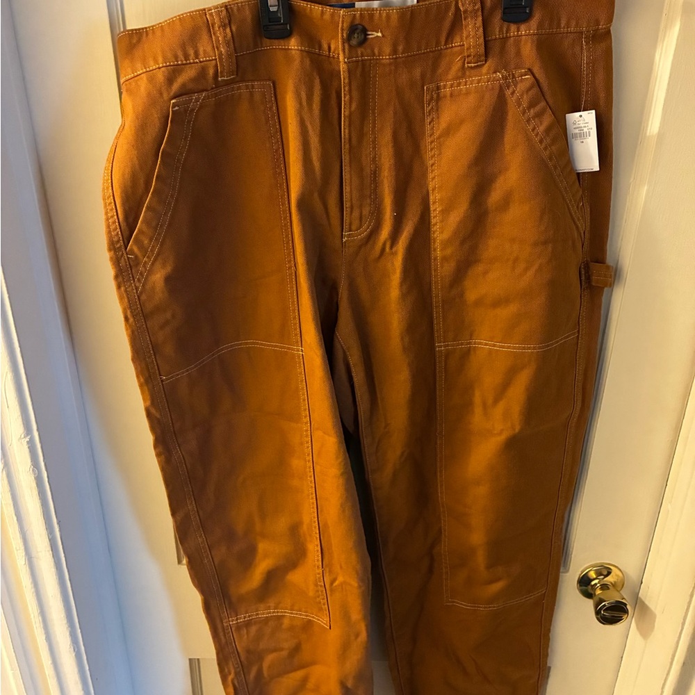 Old Navy Tan Straight Leg Pants
